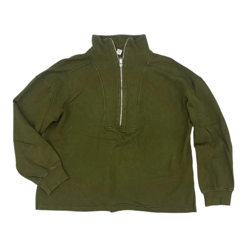 Sweatshirt Collar By Old Navy In Green, Size:M Youthful Men's Anime