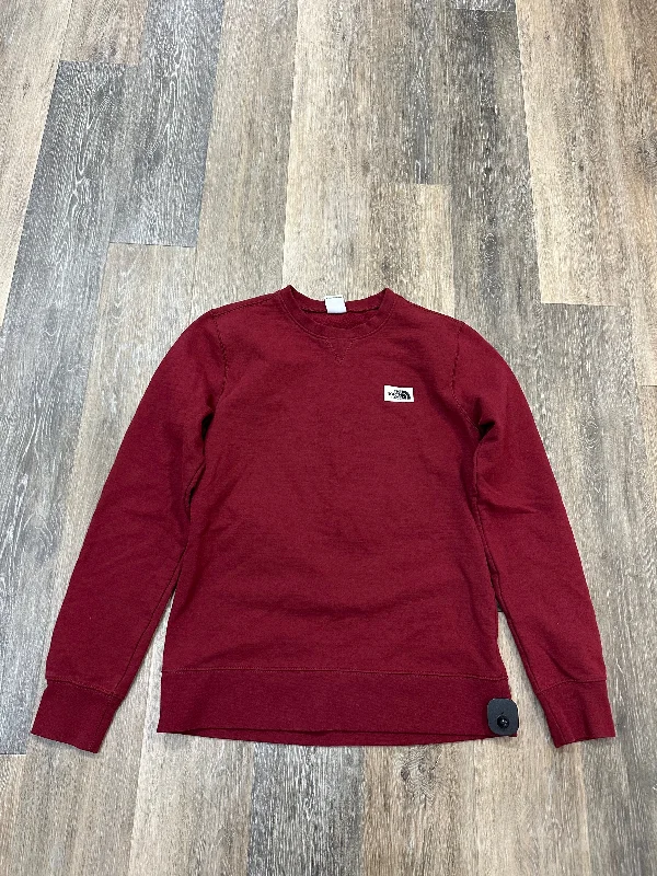 Sweatshirt Crewneck By The North Face In Red, Size: M Traditional Men's Wool