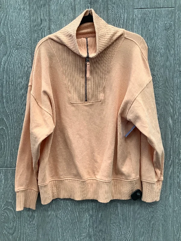 Sweatshirt Collar By Maurices In Orange, Size: L Modern Men's 