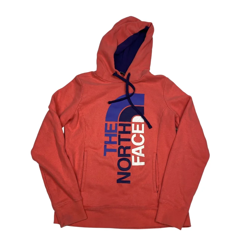 Athletic Sweatshirt Hoodie By The North Face In Pink, Size: S Streetwear Style