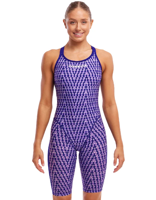 Future Dusk Fast Legs Legsuit - Purple Monochromatic All