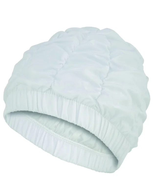 Ruched Shower Cap Monochromatic Office Style