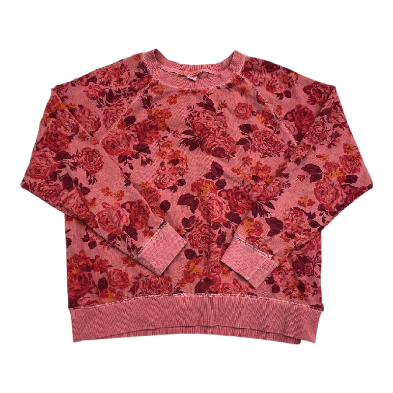Sweatshirt Crewneck By Old Navy In Multi-colored, Size: M Trendy Men's Scandinavian