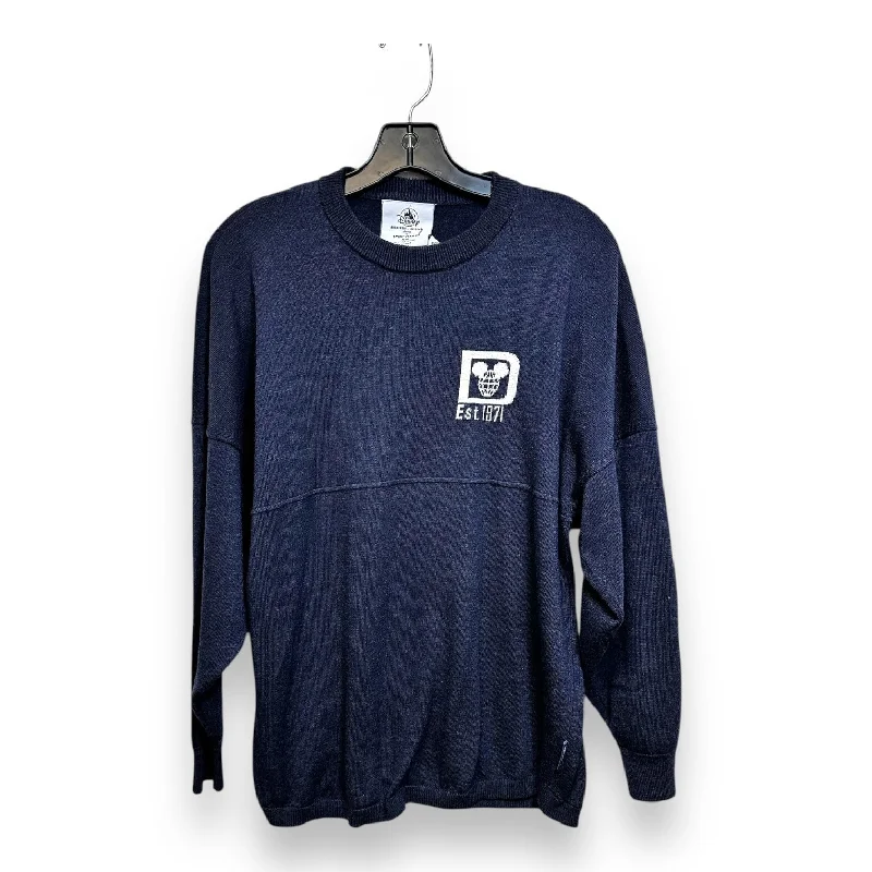 Sweatshirt Collar By Disney Store In Navy, Size: Xs Modern Men's Tech