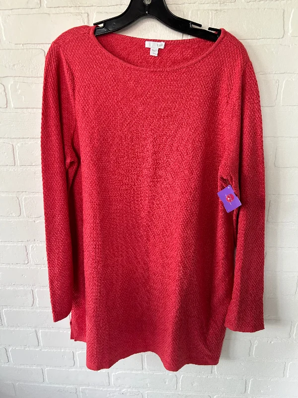 Top Long Sleeve By J. Jill  Size: L Sophisticated Men's 