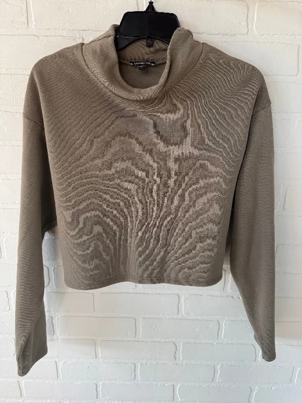 Sweatshirt Collar By Express In Brown, Size: M Tough Men's Military