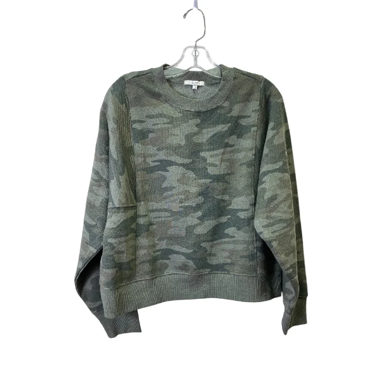 Sweatshirt Crewneck By Z Supply In Camouflage Print, Size:S Relaxed Men's Beach