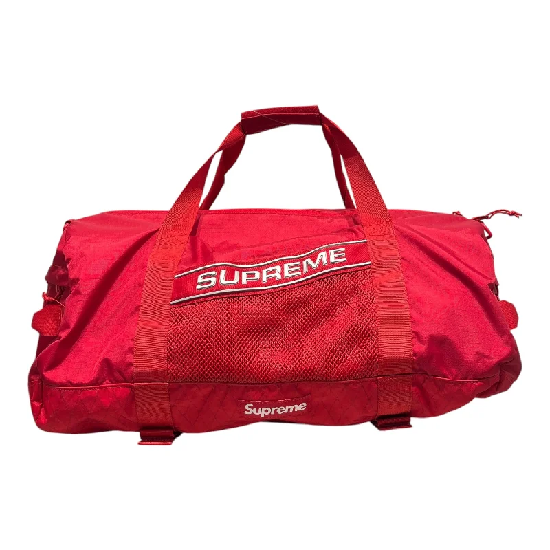 Supreme/Tote Bag/RED/DUFFLE Earthy Men's Hemp