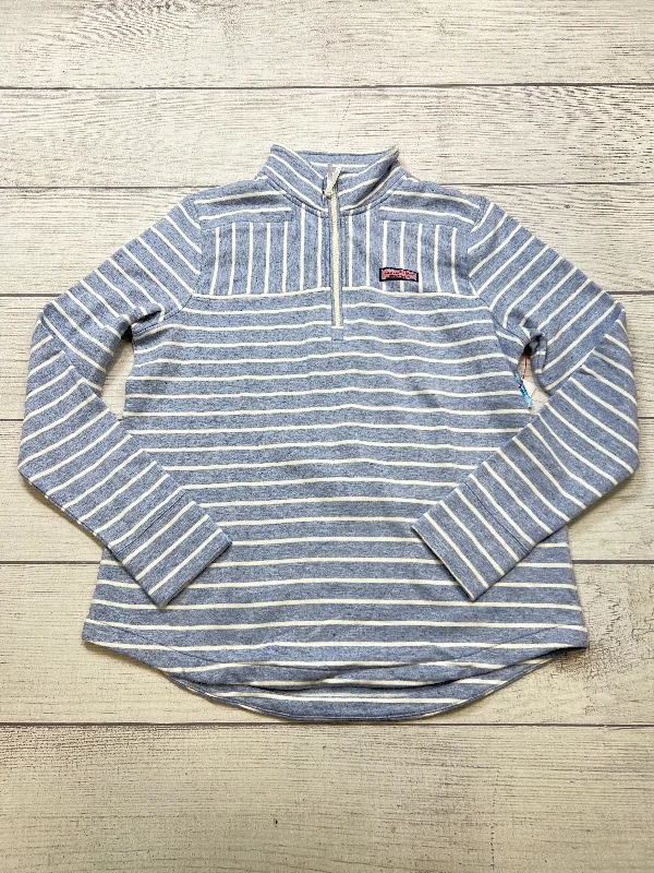 Athletic Sweatshirt Crewneck By Vineyard Vines In Striped Pattern, Size: M Modern Men's Tech Athletic Sweatshirt Crewneck By Vineyard Vines In Striped Pattern, Size: M Modern Men's Tech