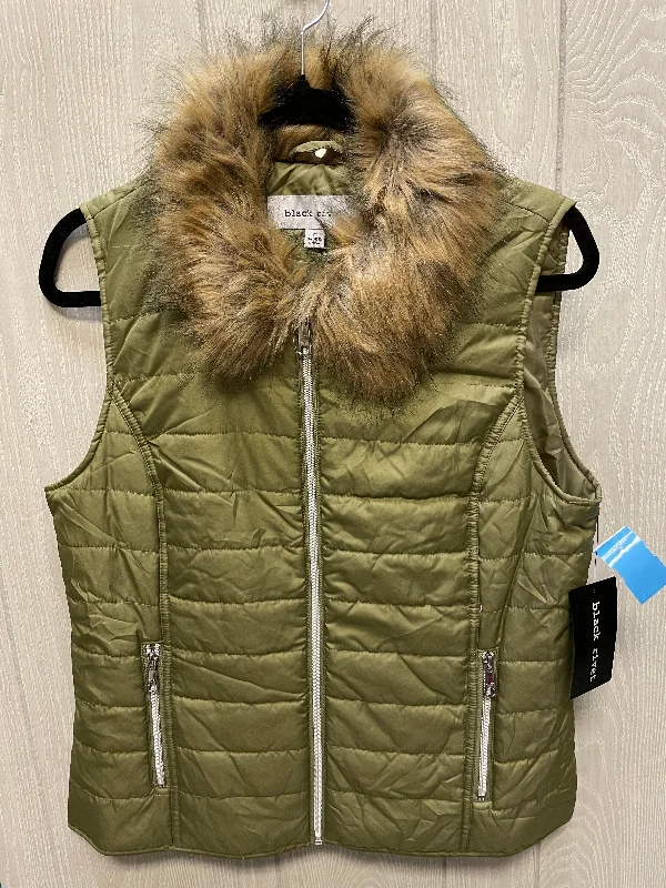 Vest Puffer & Quilted By Black Rivet In Green, Size: M Rugged Men's Outdoor 