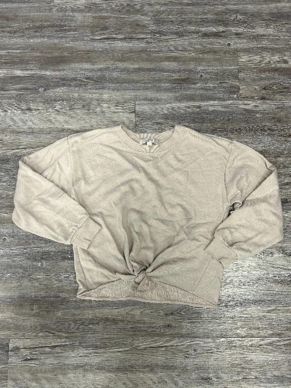 Sweatshirt Crewneck By Loft In Beige, Size: S Trendy Men's Bucket