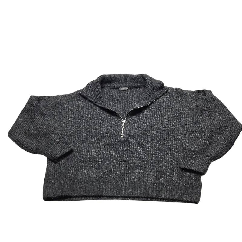Sweatshirt Collar By Vince Camuto In Grey, Size: Xl Earthy Men's Sustainable 