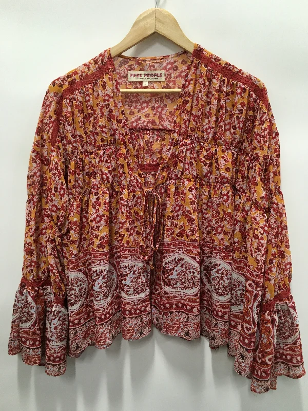 Top Long Sleeve By Free People  Size: S Cool Men's Skate