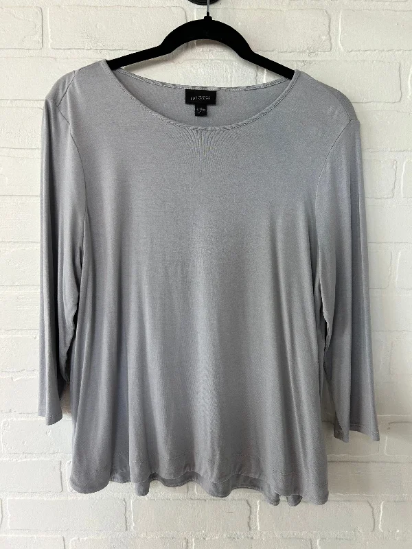 Top 3/4 Sleeve Basic By J. Jill  Size: M Earthy Men's Hemp