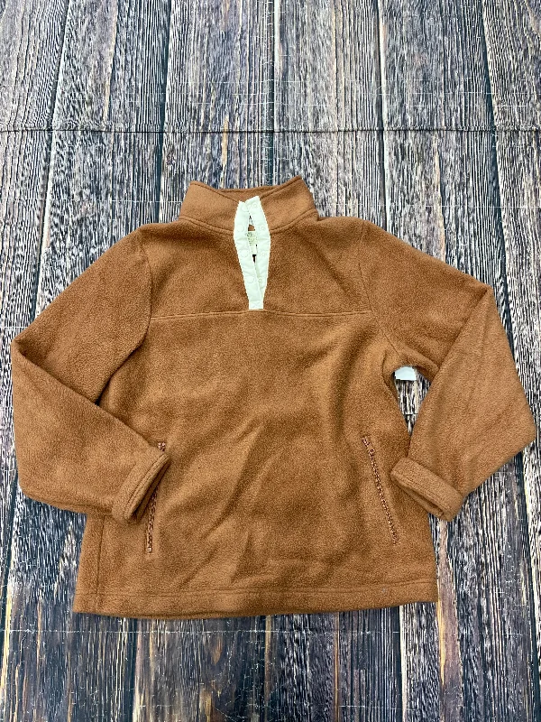 Sweatshirt Collar By Telluride In Orange, Size: L Cclassic Men's Tweed