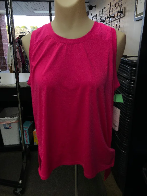 Athletic Tank Top By Xersion In Pink, Size: S Tailored