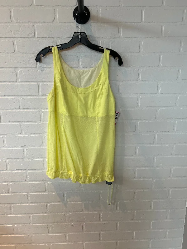 Athletic Tank Top By Lululemon In Yellow, Size: M Relaxed Men's Beach