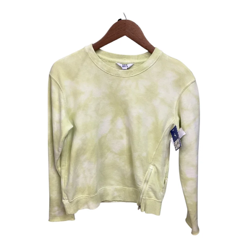 Athletic Sweatshirt Crewneck By Joy Lab In Tie Dye Print, Size: Xs Tailored