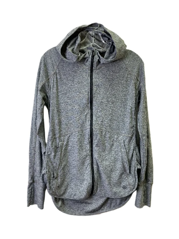 Athletic Sweatshirt Hoodie By Athleta In Black, Size: S Relaxed Men's Australian 