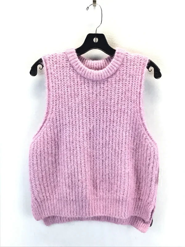 Vest Sweater By Universal Thread In Pink, Size: S Gym