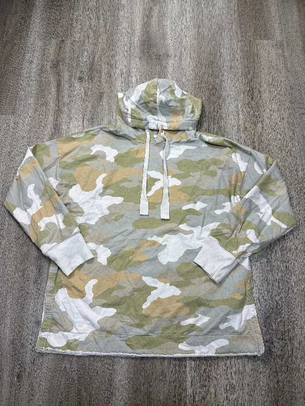 Sweatshirt Hoodie By Aerie In Camouflage Print, Size: S Practical Men's Multi