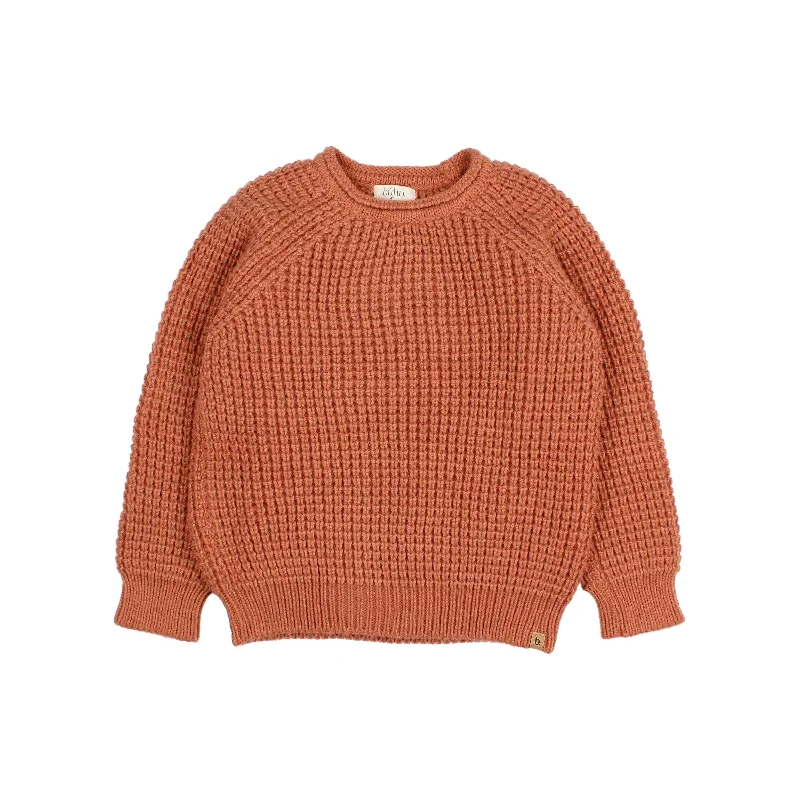 Buho Soft Knit Jumper Terracota Tailored