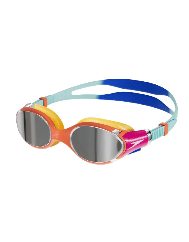 Biofuse 2.0 Junior Swim Goggles - Mirrored Lens Bold Men's Animal