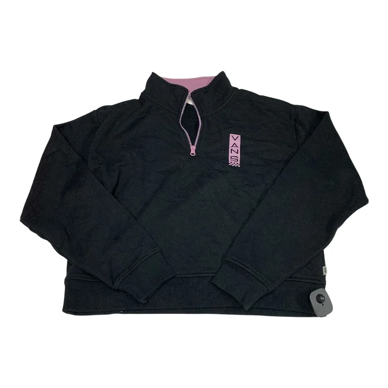 Sweatshirt Crewneck By Vans In Black, Size: M Cool Men's Skate