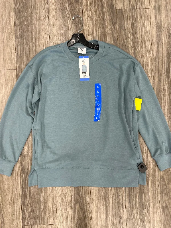Sweatshirt Crewneck By Sage In Green, Size: L Business