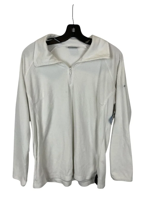 Sweatshirt Collar By Columbia In White, Size: Xl Confident Men's High