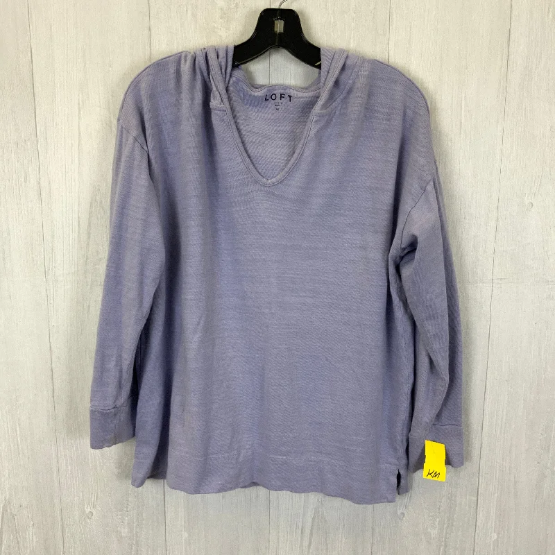 Sweatshirt Hoodie By Loft In Purple, Size: M Earthy Men's Sustainable 