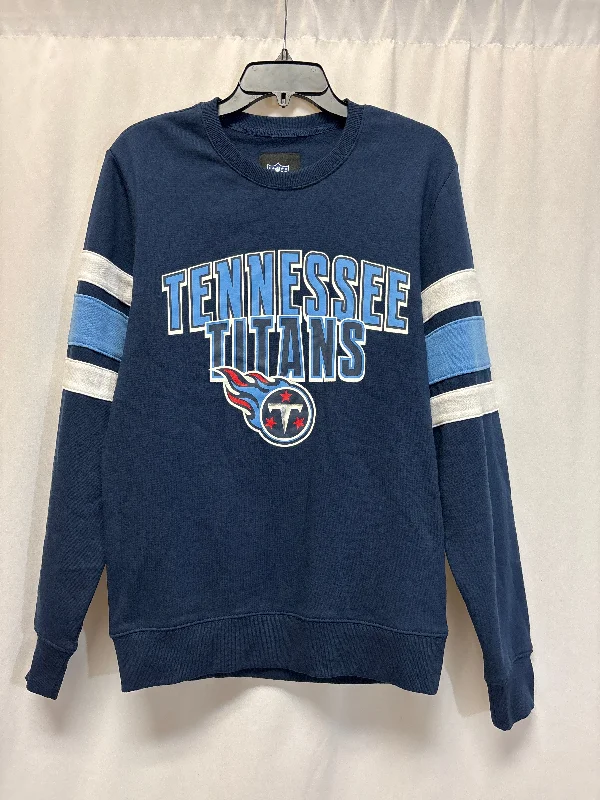 Sweatshirt Crewneck By Nfl In Blue, Size: S Youthful Men's Pop