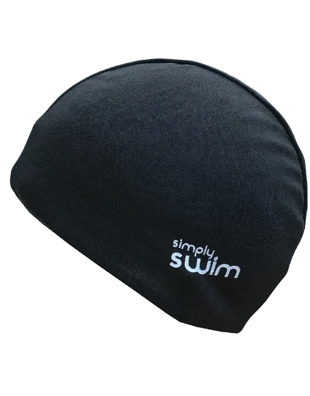 Adult Polyester Swim Cap - Solid Colours Cclassic Men's Tweed