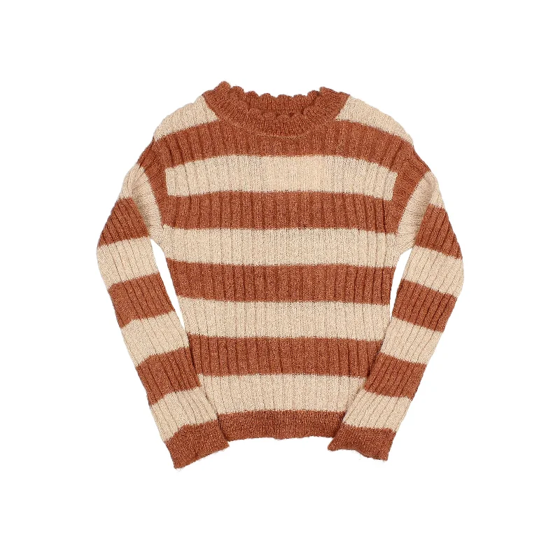 Buho Rib Bands Jumper Terracota Stylish Men's Neon