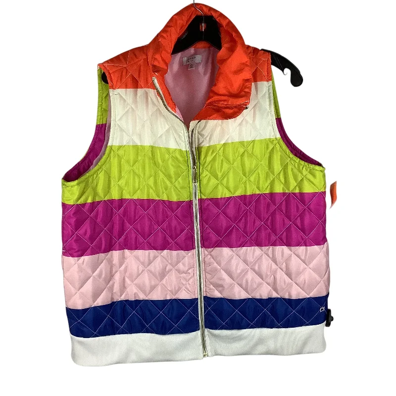 Vest Puffer & Quilted By Crown And Ivy In Multi-colored, Size: Xxl Trendy Men's Scandinavian