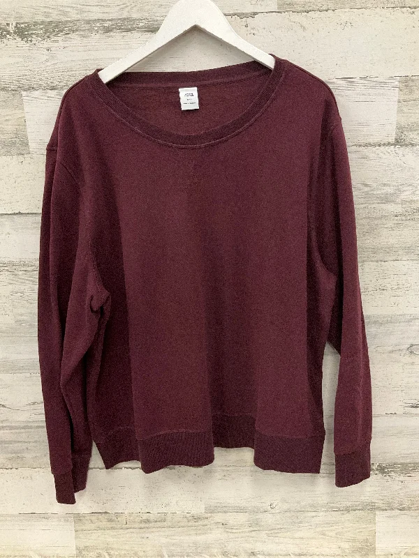 Sweatshirt Collar By Amazon Essentials In Purple, Size: Xxl Cool Men's Skate