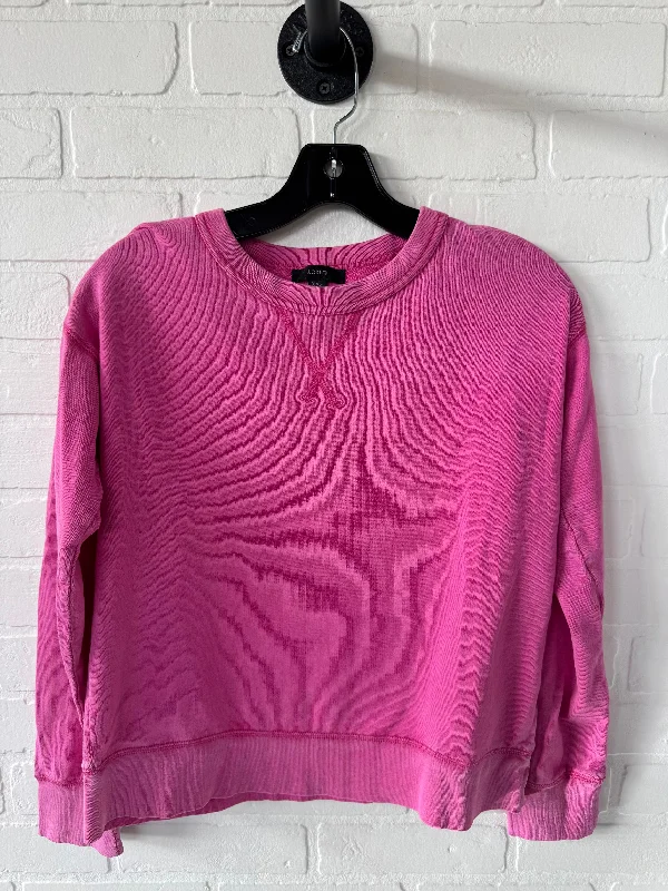 Sweatshirt Crewneck By J. Crew In Pink, Size: Xxs Elegant Men's Cashmere