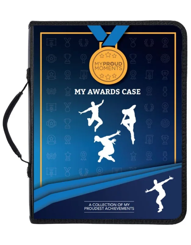 Medal & Certificate Case - Blue Dance Tailored