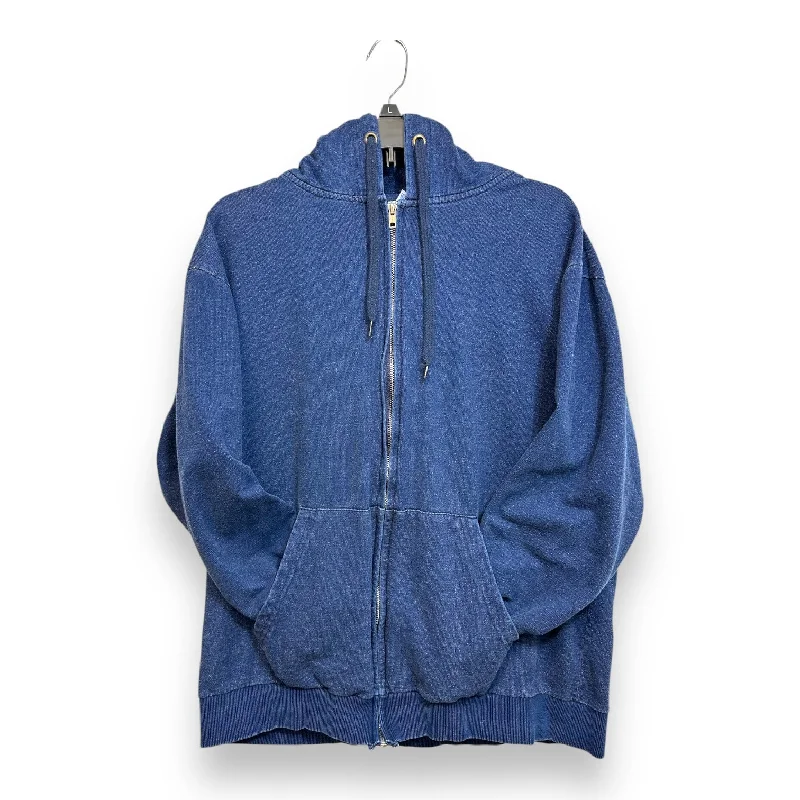 Sweatshirt Hoodie By Clothes Mentor In Blue, Size: L Dynamic Men's Glow