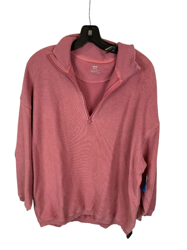 Sweatshirt Collar By Aerie In Pink, Size: M Monochromatic Office Style