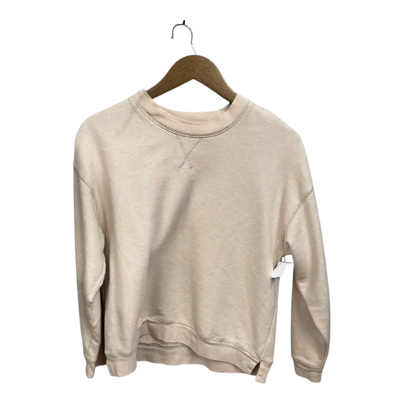 Sweatshirt Crewneck By Madewell In Pink, Size: Xs Bold Men's Animal