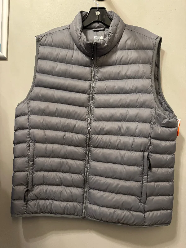 Vest Puffer & Quilted By 32 Degrees In Grey, Size: L Tough Men's Military