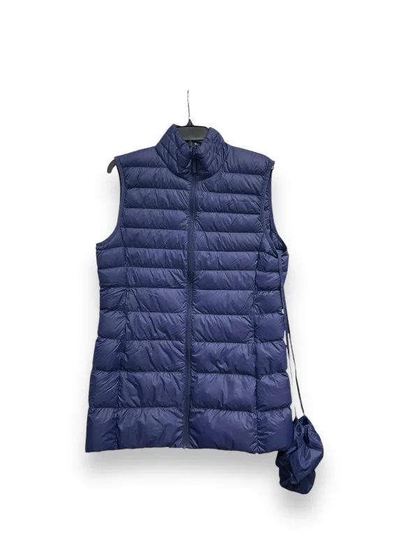 Vest Puffer & Quilted By Clothes Mentor In Blue, Size: L Cool Men's Skate