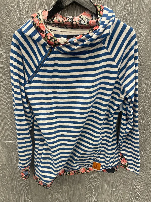 Sweatshirt Hoodie By Clothes Mentor In Blue, Size: Xl Bold Men's Statement