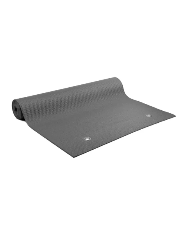 Eyelet Warrior II Yoga Mat 4mm - Grey Classic Men's Pin