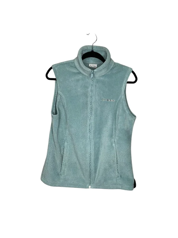 Vest Fleece By Columbia In Blue, Size: M Organic