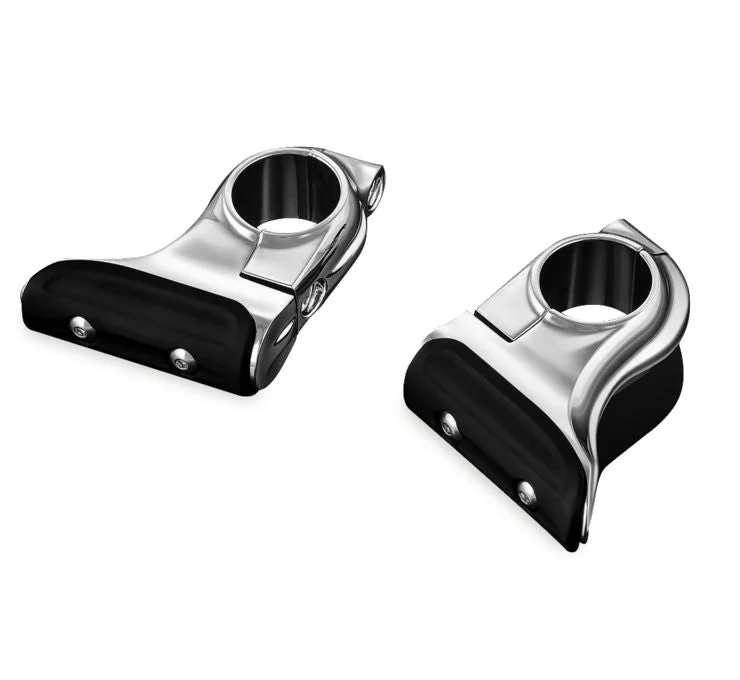 Toe Rest Cruise Pegs Chrome Elegant Men's Cashmere