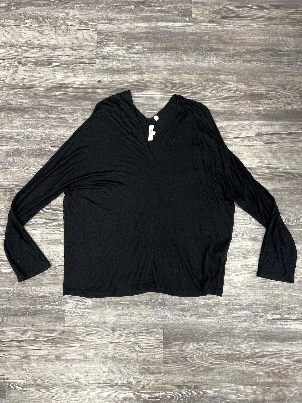 Black Top Long Sleeve Vince, Size Xl Adventure