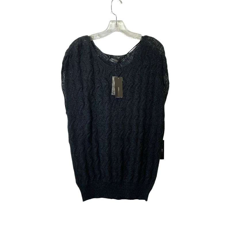 Vest Sweater By Bcbgmaxazria In Black, Size:L Confident Men's Power