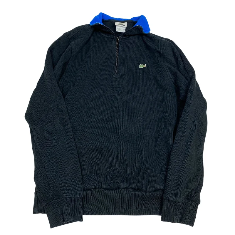 Sweatshirt Collar By Lacoste In Blue, Size: S Street